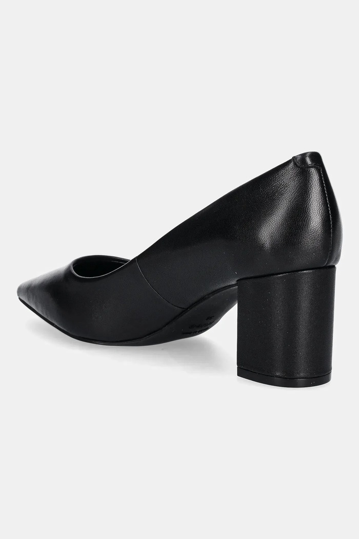 Încălțăminte HUGO Pantofi de piele Devany 50536630.001 negru