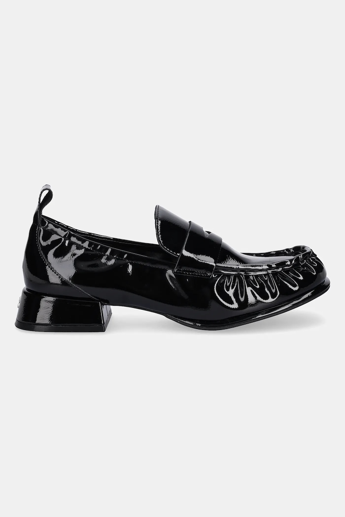 HUGO mokaszin Kiora 50548187.001 fekete AW25