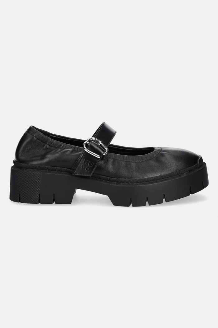 HUGO baleriny Kris 50548195.001 czarny AW25