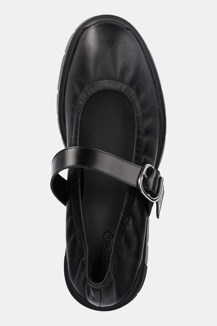 HUGO baleriny Kris czarny 50548195.001