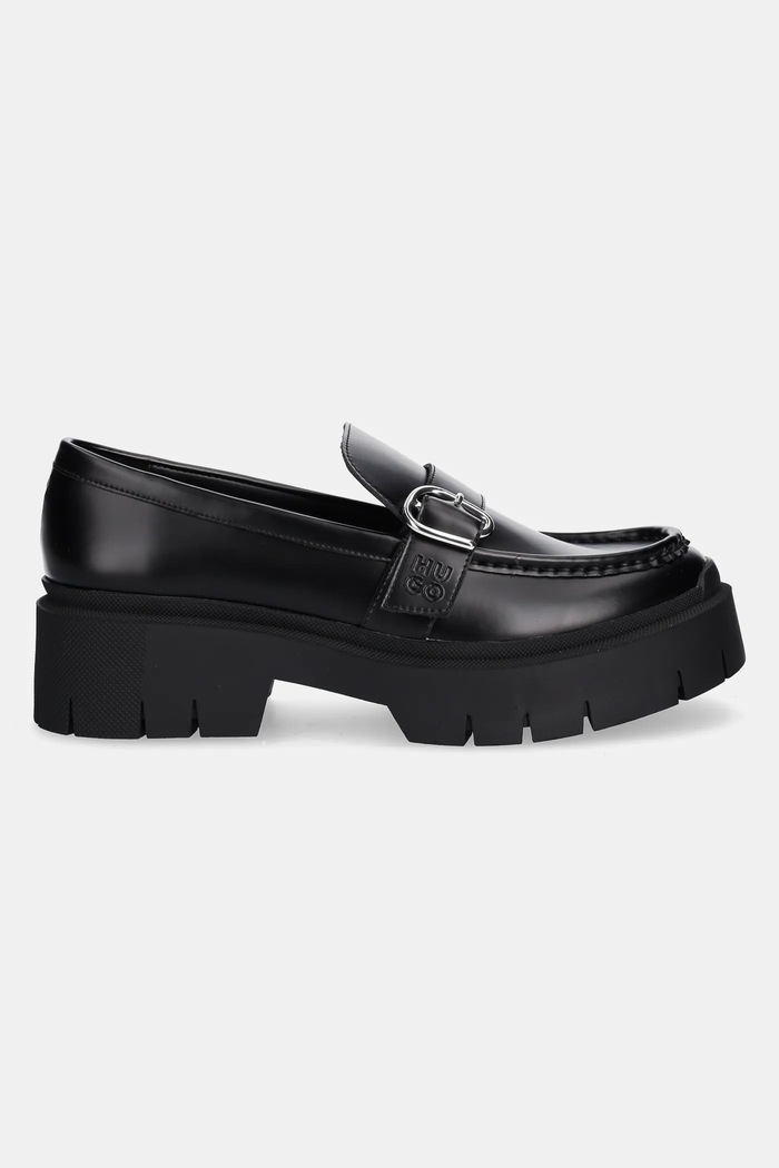 Mokasíny HUGO Kris 50548196.001 čierna AW25