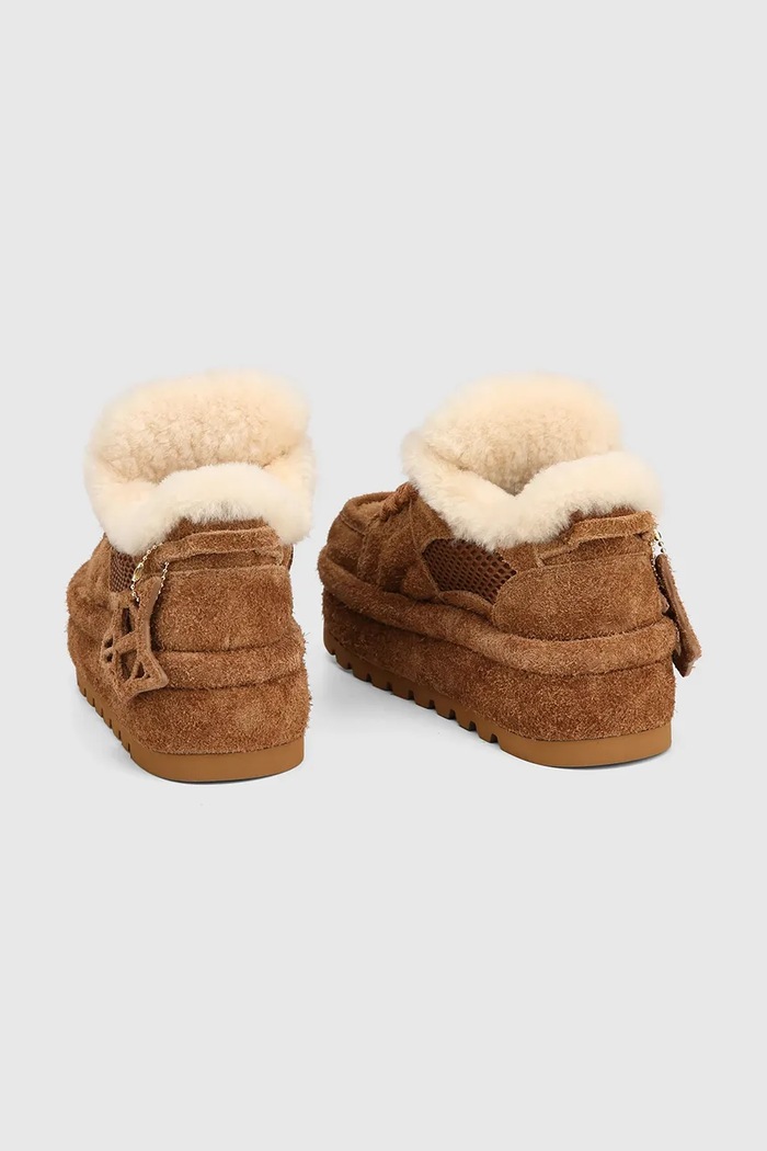 Обувь Naked Wolfe Замшевые кроссовки Naked Wolfe Beau Beau.Tan.Suede коричневый