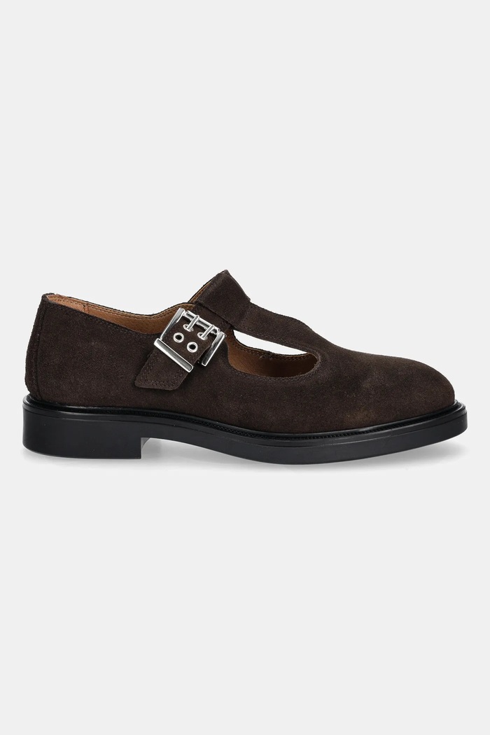 Bianco velúr félcipő BIADDA 11252229 barna AW25