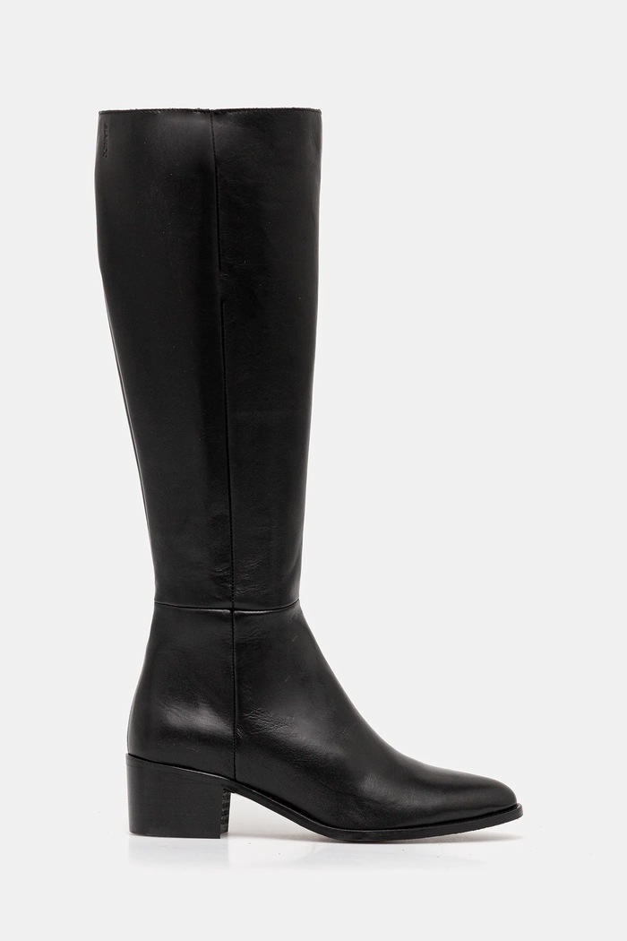 Kožené čižmy Bianco BIACAROL 11301040 čierna AW25