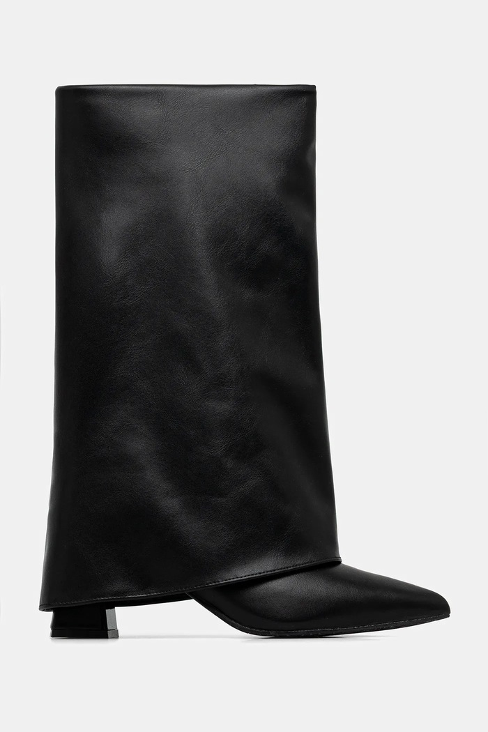 Vysoké čižmy Bianco BIAMARALYN 11302238 čierna AW25