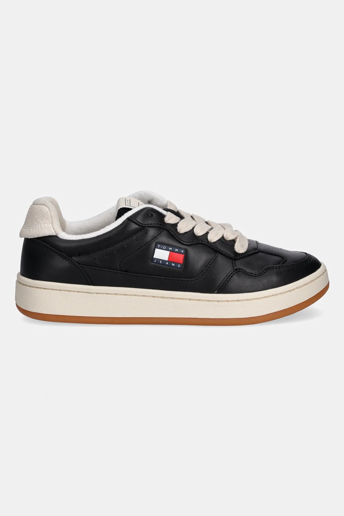 Tommy Jeans sneakers din piele ARCHIVE 98 WARM EN0EN02855 negru AW25