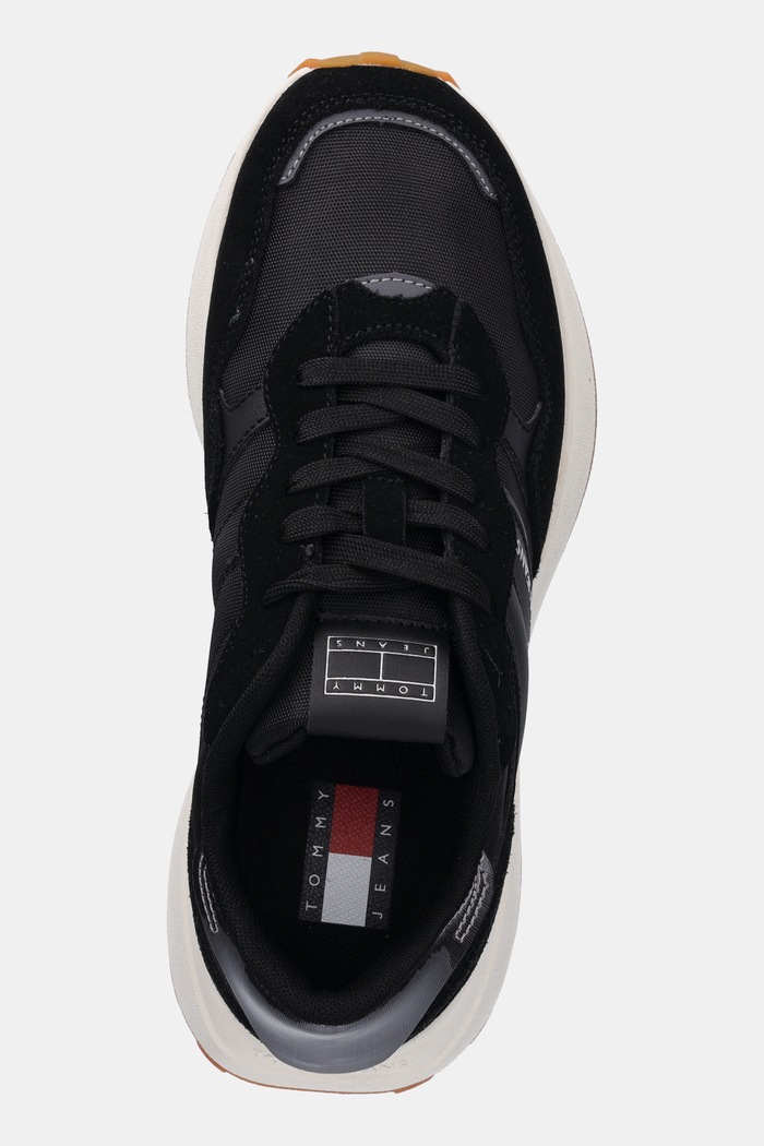 Tommy Jeans sneakersy TJW CLEATED RUNNER czarny EN0EN02861