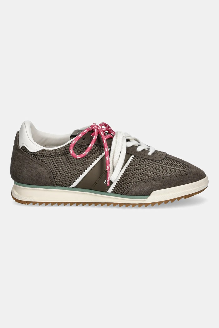 Superge Tommy Jeans TJW LOW PROFILE RUNNER EN0EN02862 rjava AW25