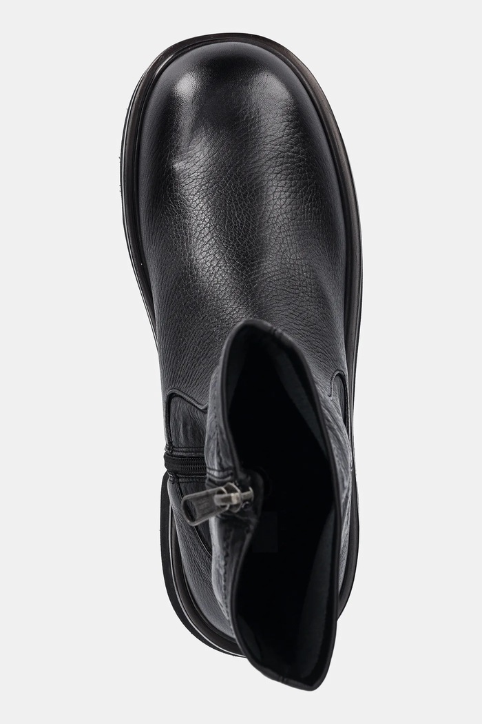Členkové topánky Tommy Jeans TJW STRETCHY MID BOOT čierna EN0EN02928