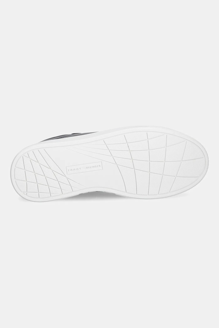 Tommy Hilfiger sneakersy skórzane ICON COURT SNEAKER FW0FW08815 czarny