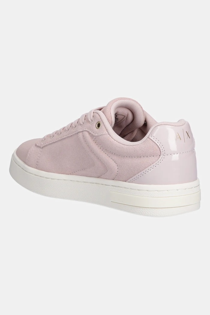 Obuv Semišové tenisky Armani Exchange XW001619.AF17445.U4012 ružová