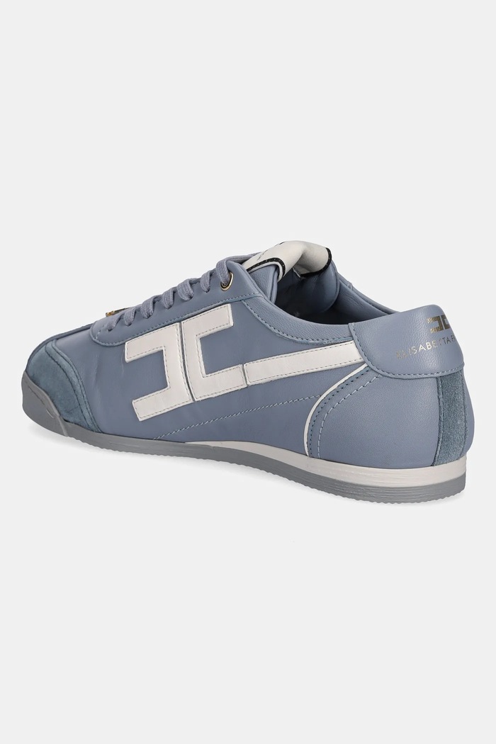 Încălțăminte Elisabetta Franchi Sneakers din piele SA82G56E2.EF5 albastru