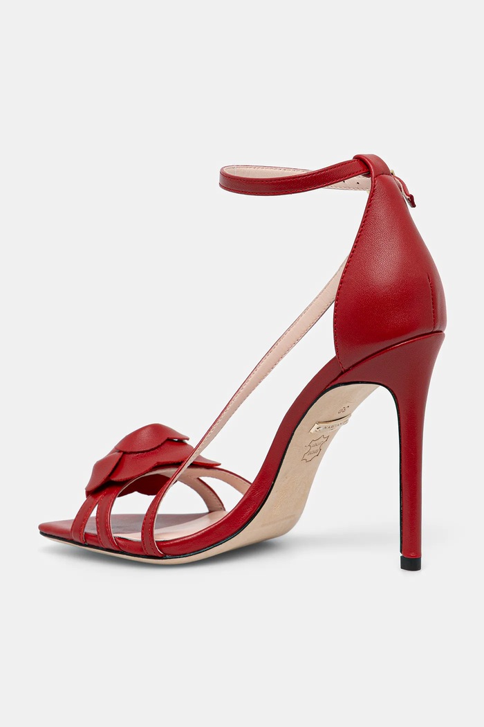 Παπούτσια Δερμάτινα πέδιλα Marciano by Guess 5YGZ34.7368A.G5R2 κόκκινο