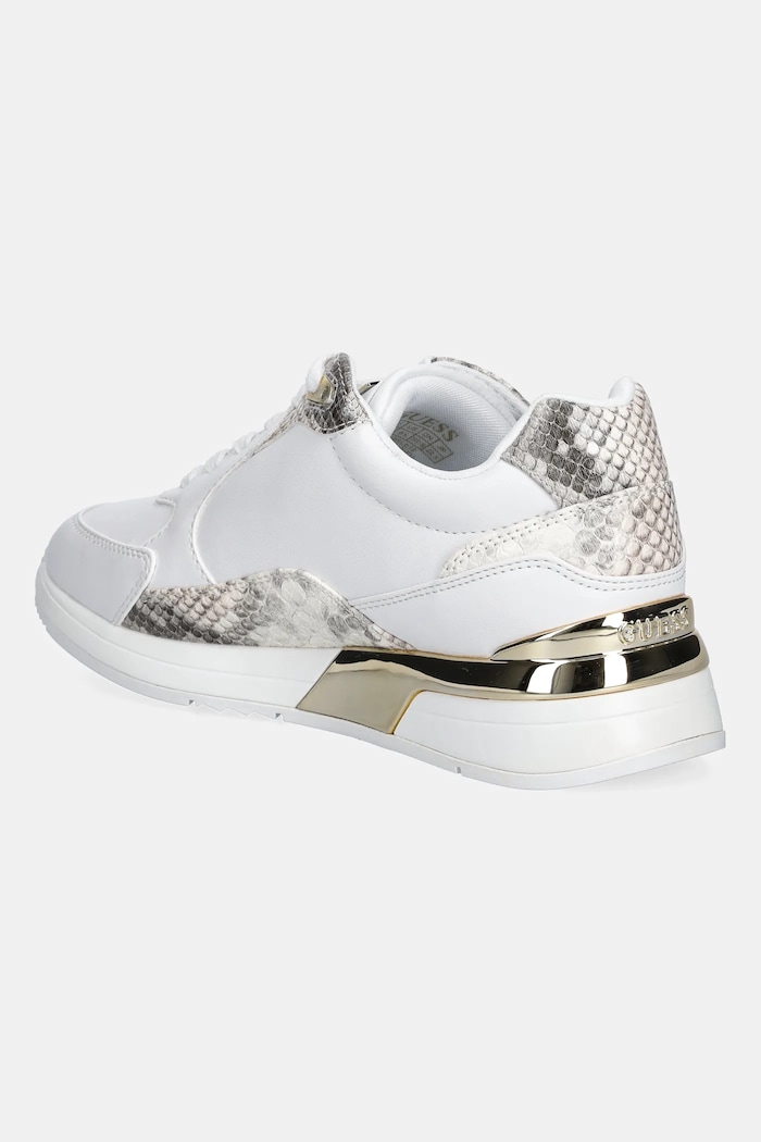 Obuwie Guess sneakersy MOXEA15 FLTM15.ELE12.WHITE biały