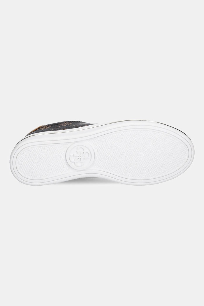 Guess sneakersy STASEY3 FLTSS3.FAL12.BLKBR brązowy