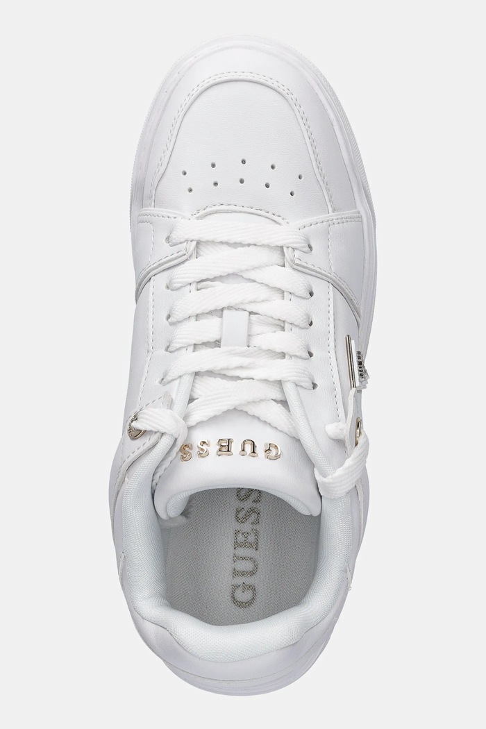 Tenisky Guess DELOVE biela FLTDEL.ELE12.WHITE