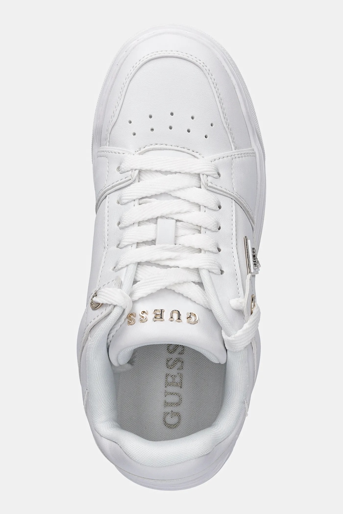 Tenisky Guess DELOVE biela FLTDEL.ELE12.WHITE
