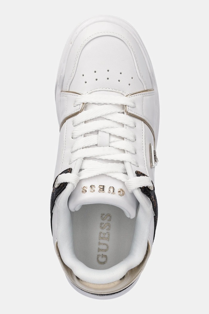 Guess sneakersy DELOVE biały FLTDEL.FAL12.WHITE