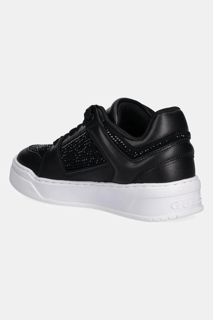 Obuv Tenisky Guess DELOVE2 FLTDL2.LEA12.BLACK čierna