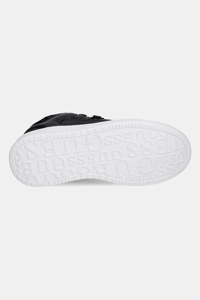 Tenisky Guess DELOVE2 FLTDL2.LEA12.BLACK čierna