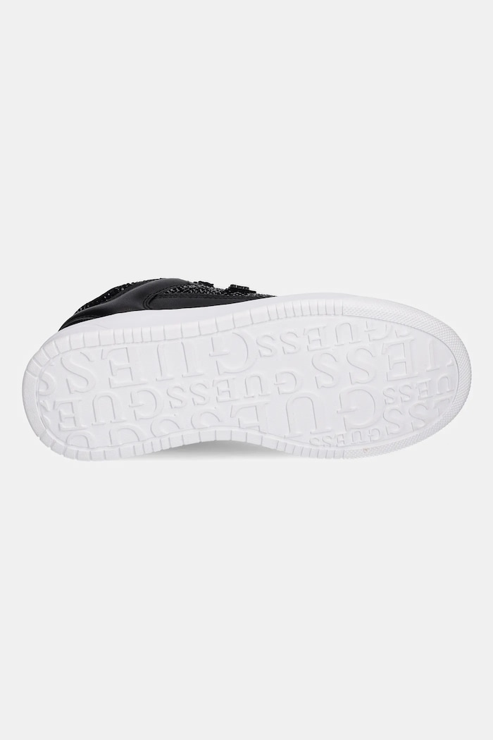 Tenisky Guess DELOVE2 FLTDL2.LEA12.BLACK čierna