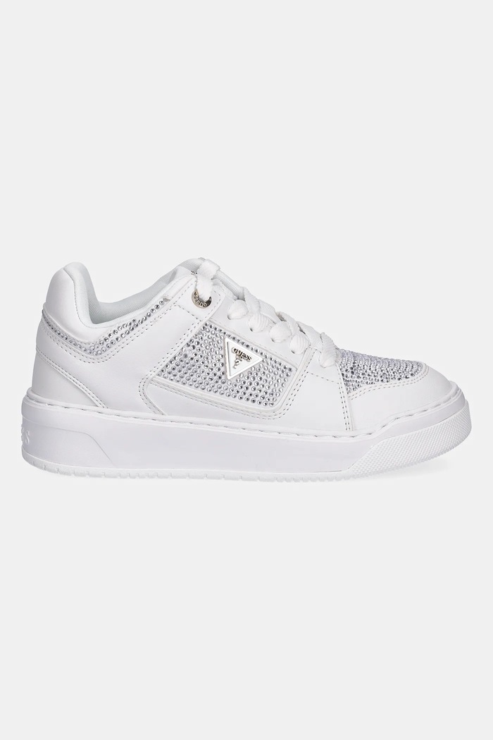 Guess sneakersy DELOVE2 FLTDL2.LEA12.WHITE biały AW25
