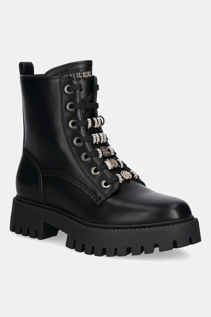 Guess bakancs FIONAA platform fekete FLTFNA.ELE10.BLACK