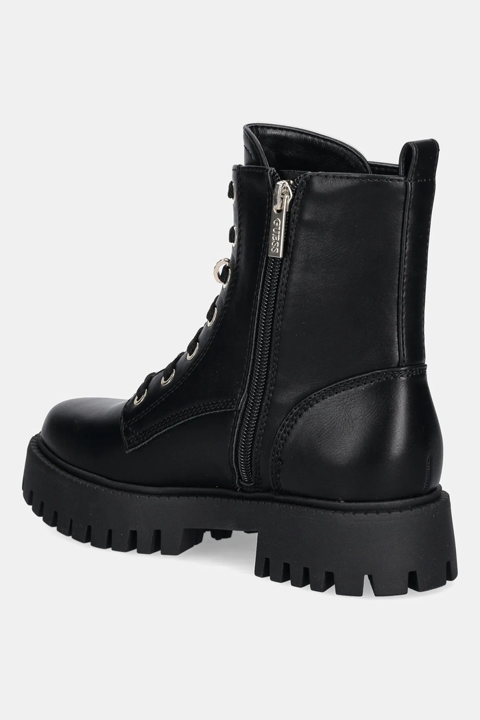 Cipők Guess bakancs FIONAA FLTFNA.ELE10.BLACK fekete