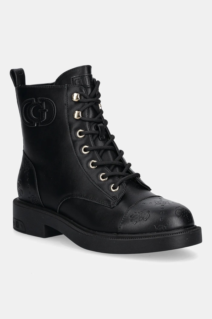 Guess botki FYNNE syntetyczny czarny FLTFNE.FAL10.BLACK