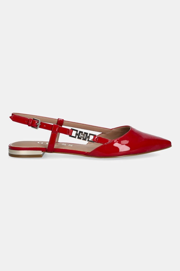 Baleríny Guess FRANIE2 FLTFR2.PAF05.RED červená AW25