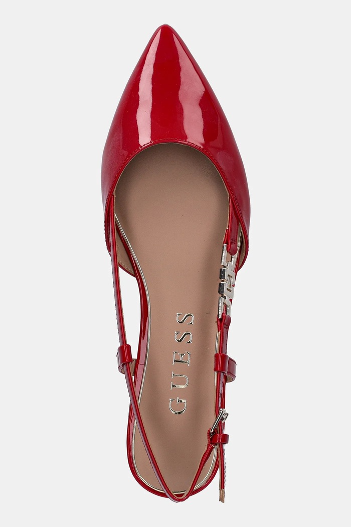 Baleríny Guess FRANIE2 červená FLTFR2.PAF05.RED