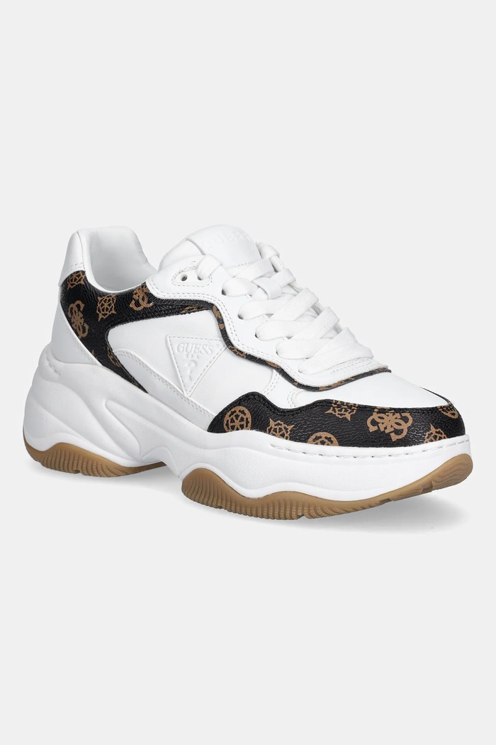Sneakers Guess HAPYY3 πλατφόρμα λευκό FLTHPY.FAL12.WHIBR