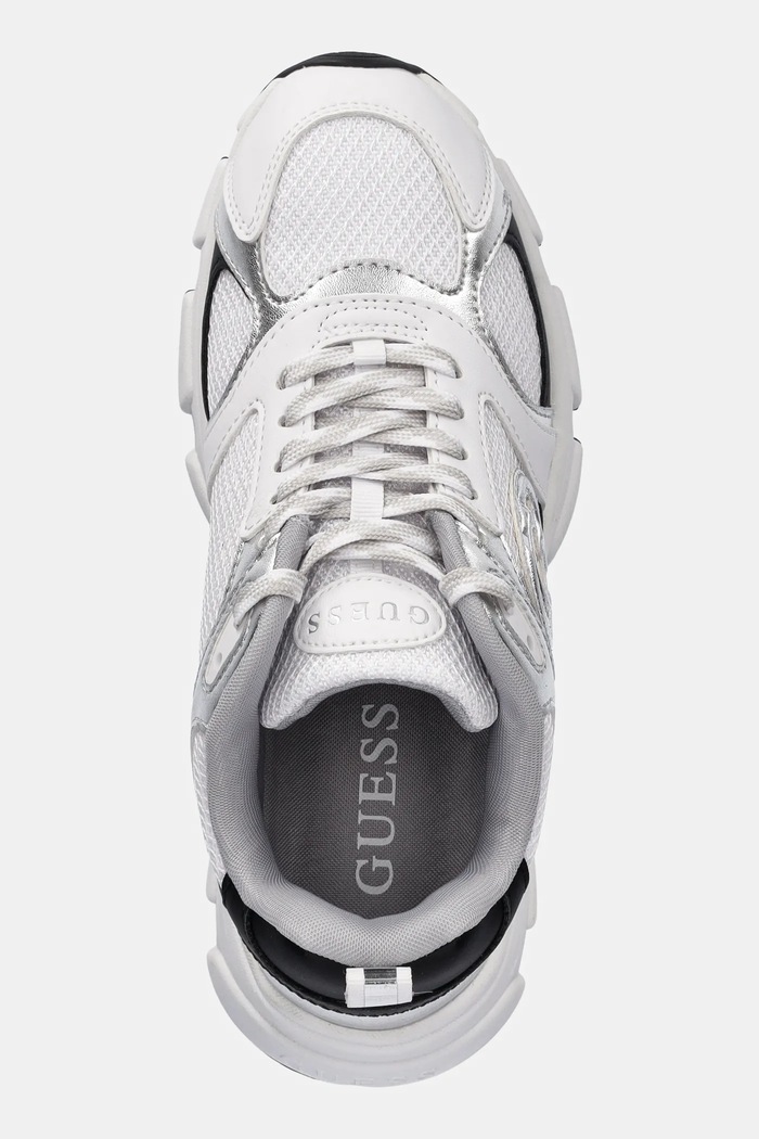 Маратонки Guess IBITHA бял FLTIBI.ELE12.WHBLK