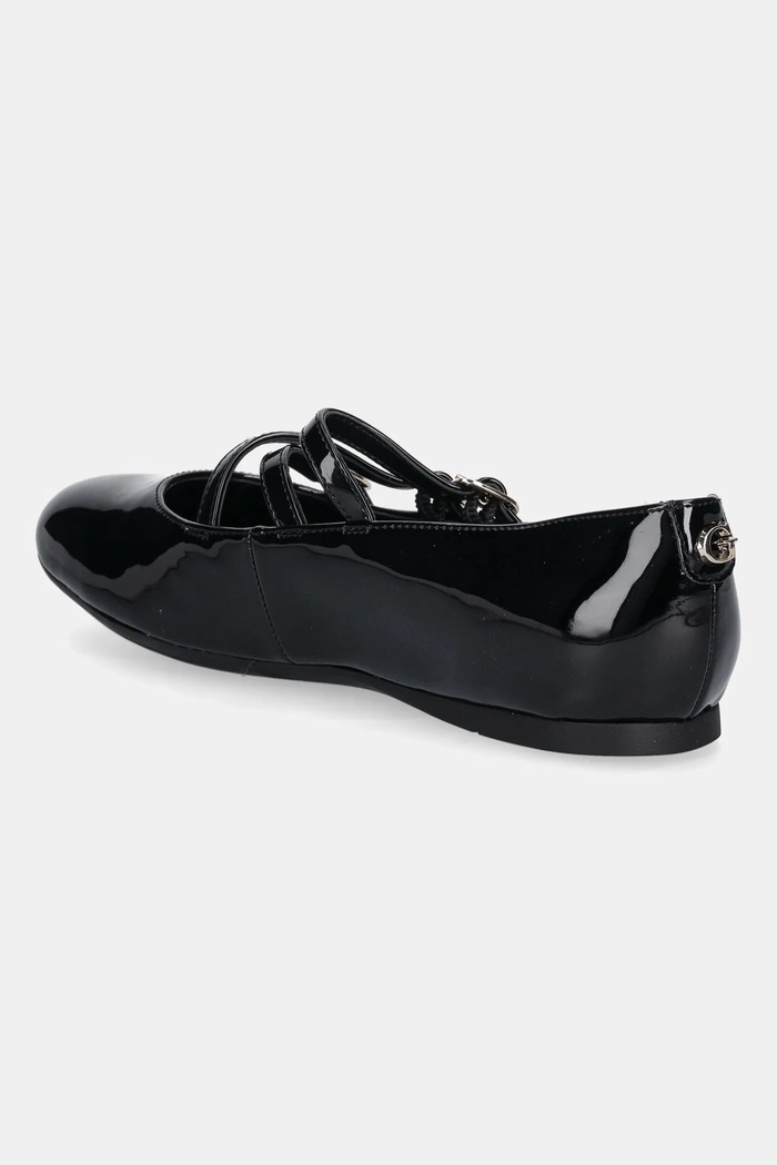 Încălțăminte Guess balerini KALDRA FLTKAL.PAF02.BLACK negru