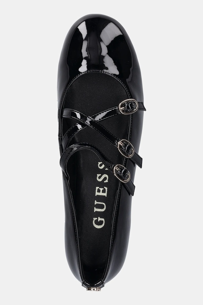 Guess balerini KALDRA negru FLTKAL.PAF02.BLACK