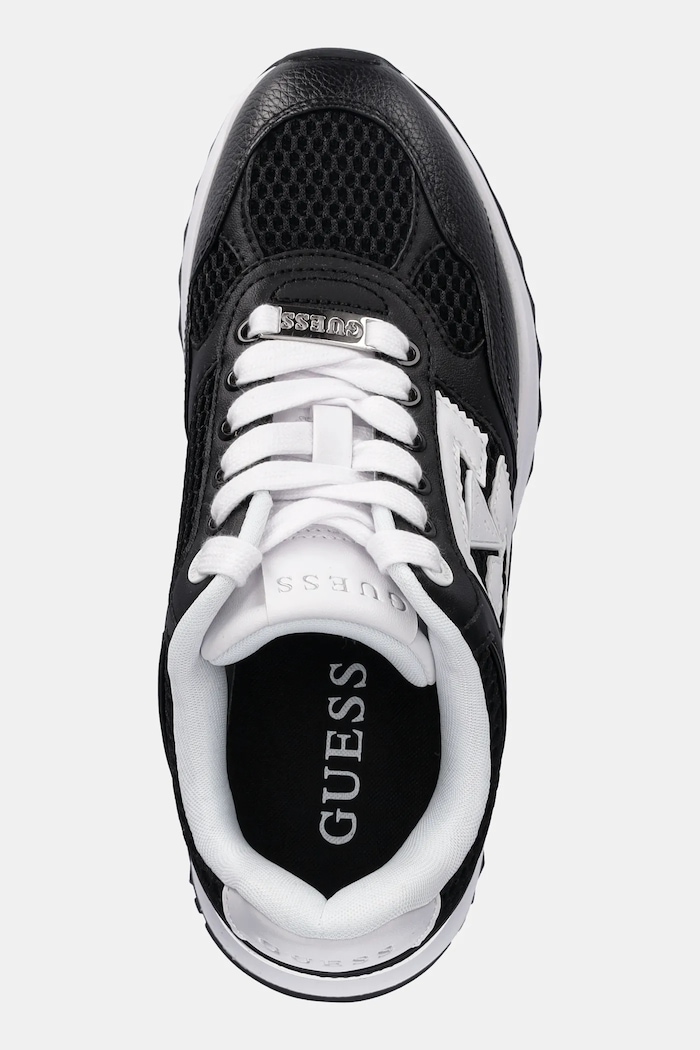 Guess sneakersy KORENZO czarny FLTKOR.ELE12.BLACK