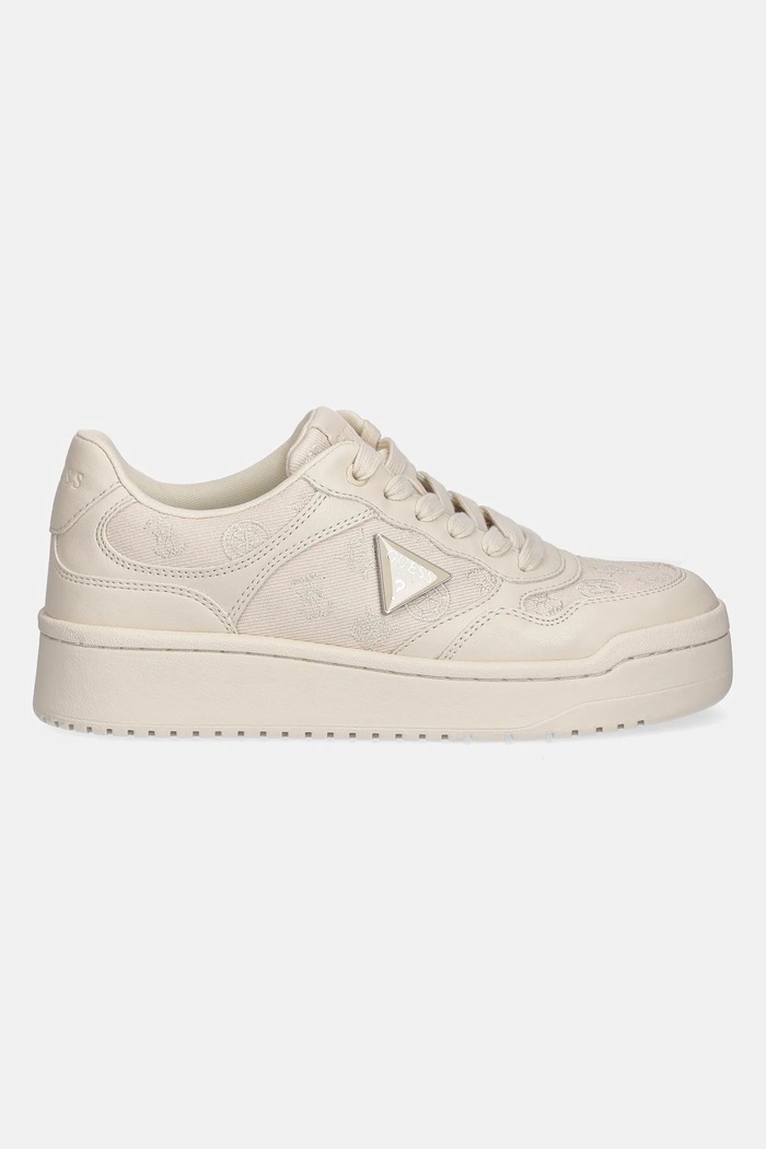 Sneakers Guess MIRAM7 FLTMR7.FAL12.SAND μπεζ AW25
