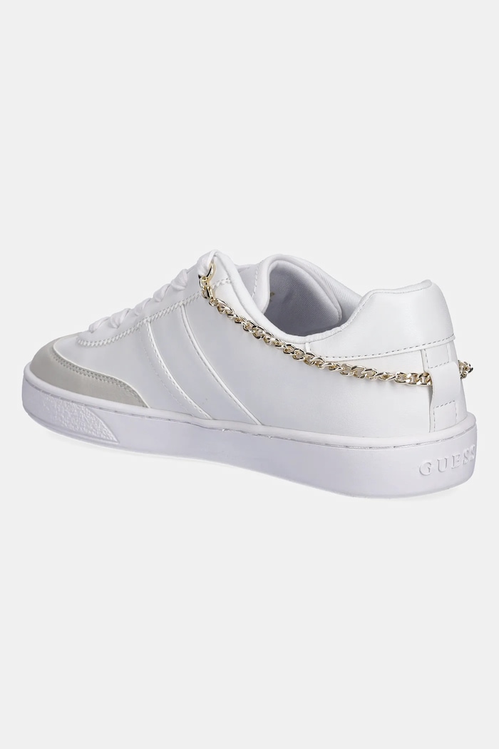 Obuća Tenisice Guess NAOKO FLTNAO.LEA12.WHITE bijela