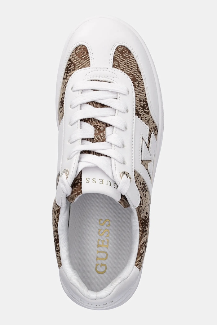 Guess sneakersy NOCHEE2 biały FLTNC2.ELE12.WHIBR