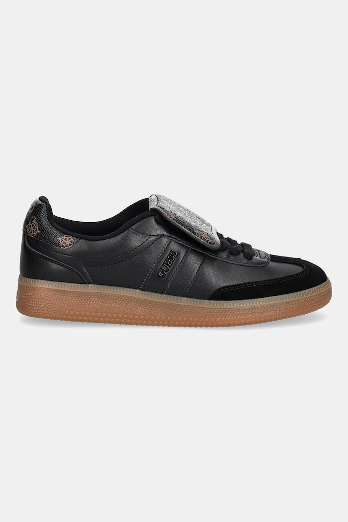Guess sportcipő OLEEZA FLTOLE.ELE12.BLACK fekete AW25