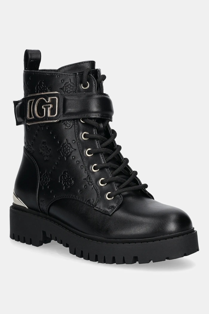 Guess botki ORANDA2 syntetyczny czarny FLTORA.FAL10.BLACK