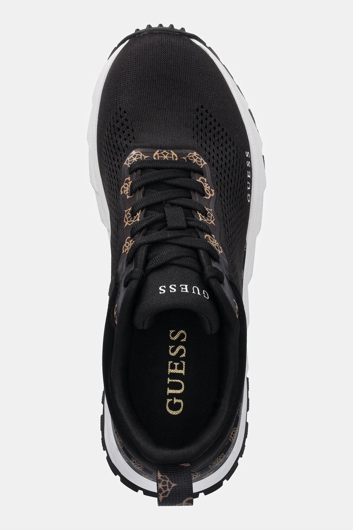 Sneakers Guess RUNIT2 μαύρο FLTRT2.FAB12.BLACK