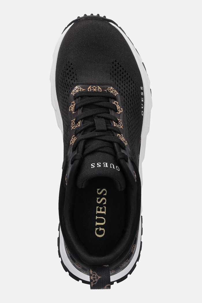 Sneakers Guess RUNIT2 μαύρο FLTRT2.FAB12.BLACK
