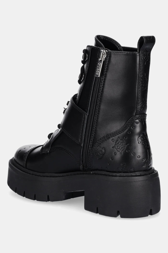 Παπούτσια Μποτάκια Guess SADIKA FLTSDK.ELE10.BLACK μαύρο
