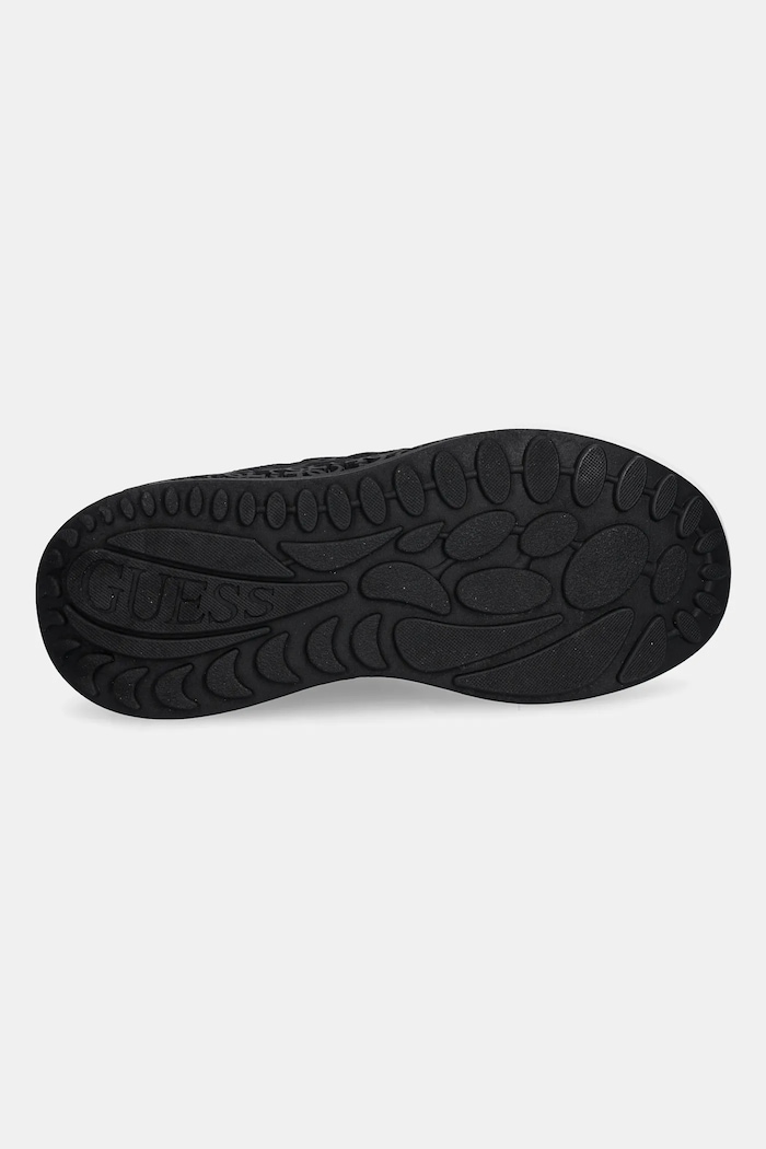 Guess sneakersy SWANIA FLTSWA.LEA12.BLACK czarny