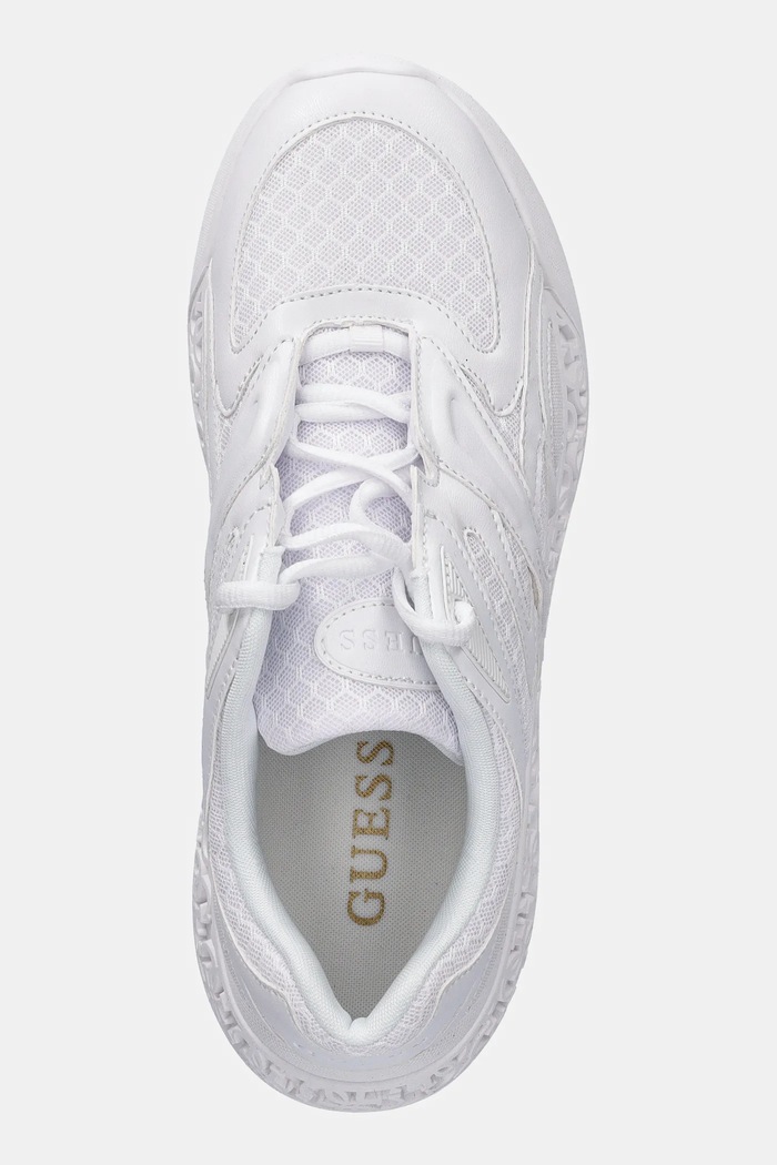 Superge Guess SWANIA bela FLTSWA.LEA12.WHITE