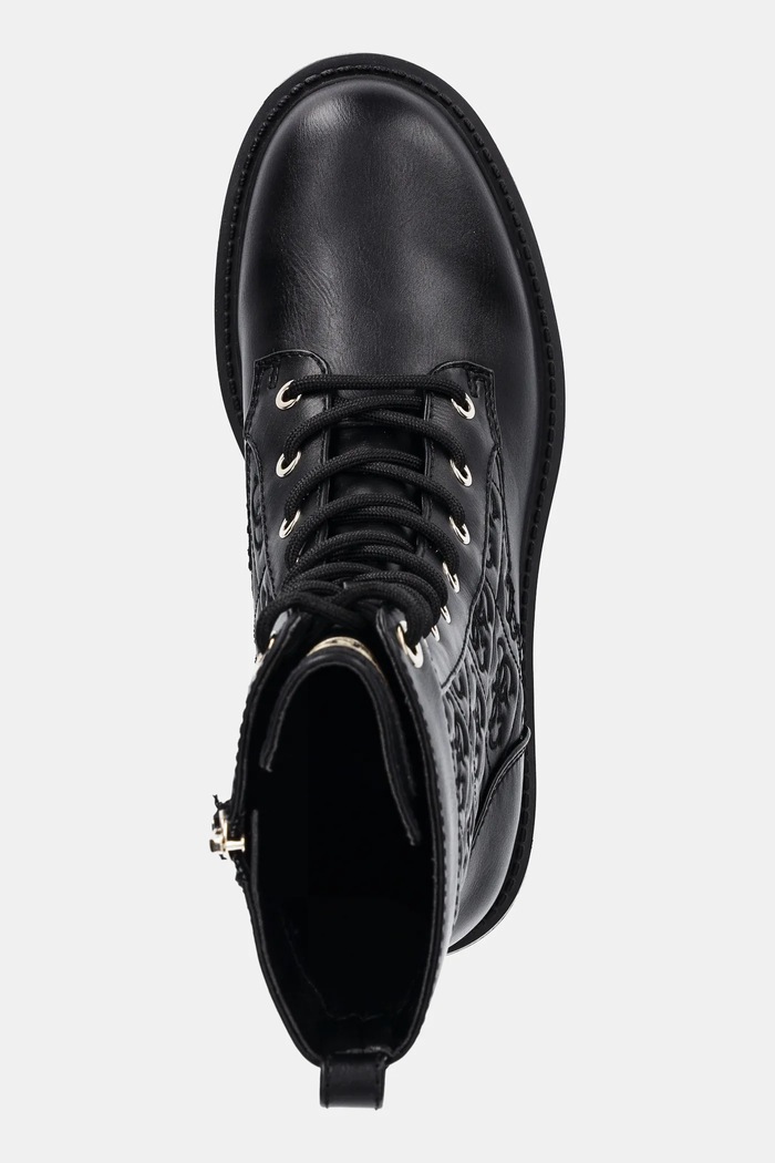 Guess botine YANCEE negru FLTYAN.ELE10.BLACK