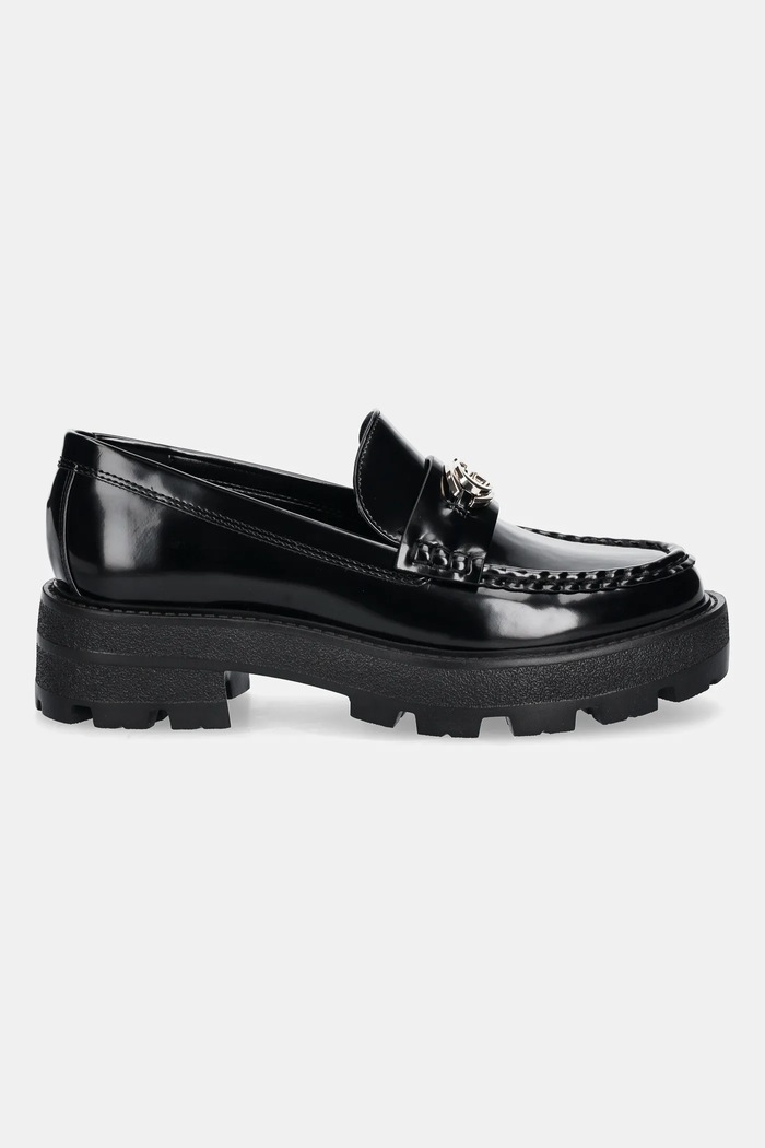 Mokasíny Guess YANIKA FLTYNK.ELE14.BLACK čierna AW25