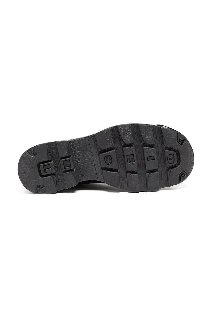 Diesel botki skórzane D-Hammer Bt D Y03228.P4471.T8013 czarny