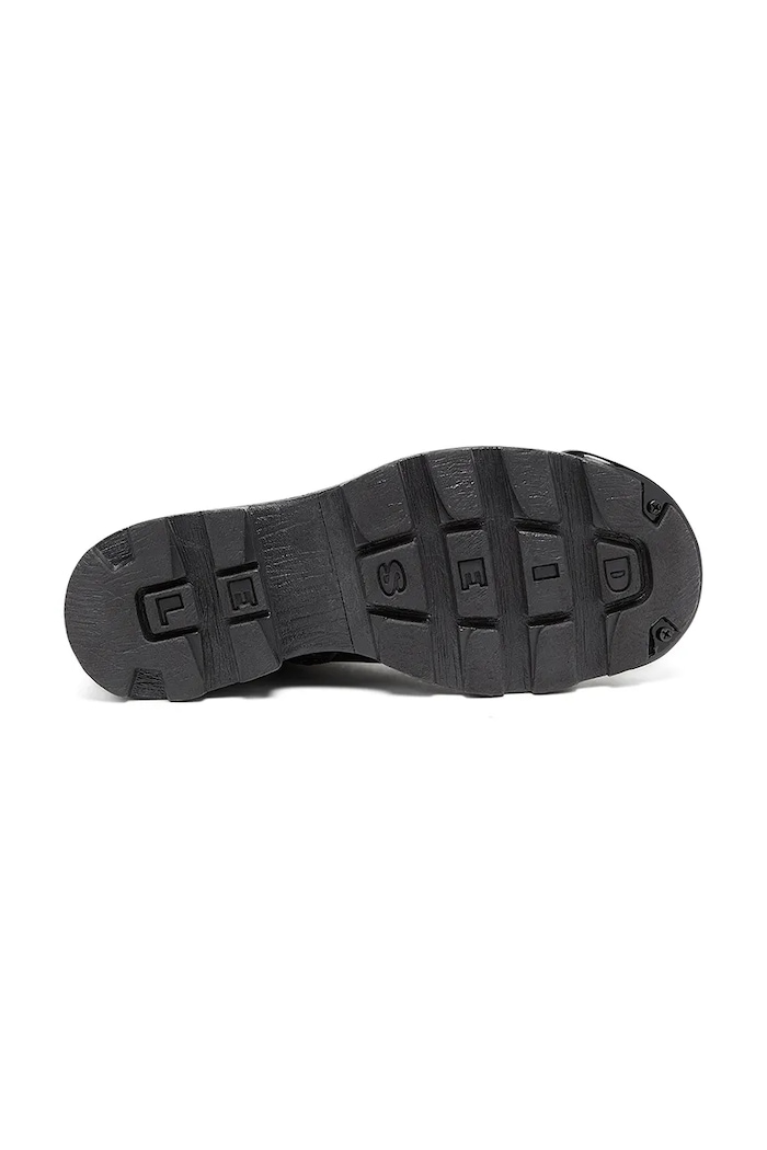 Diesel botki skórzane D-Hammer Bt D Y03228.P4471.T8013 czarny